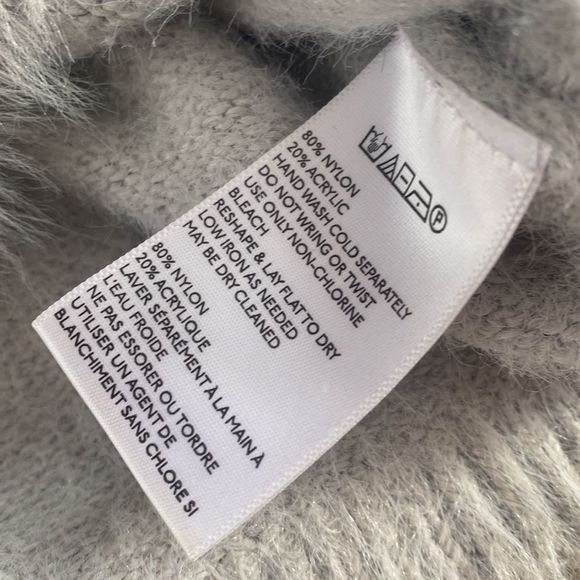 UO Fuzzy Crop Top Sweater, Kimchi Blue - Picture 5 of 9